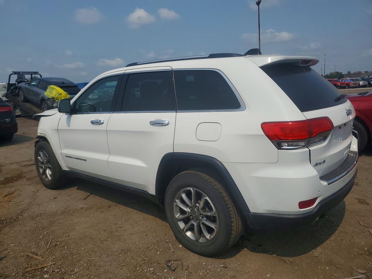 2014 Jeep Grand Cherokee Limited Белый vin: 1C4RJFBG1EC259426