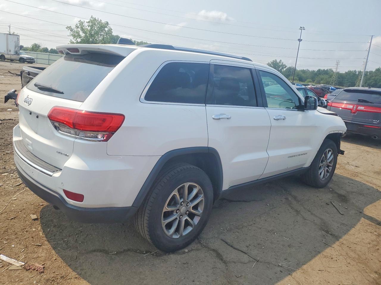 2014 Jeep Grand Cherokee Limited Белый vin: 1C4RJFBG1EC259426