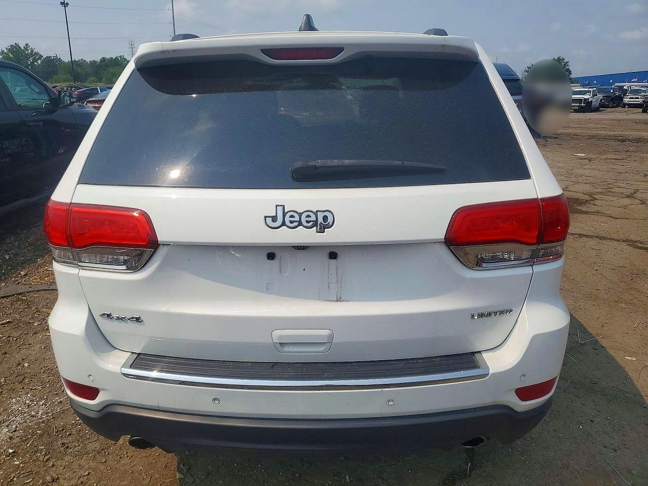 2014 Jeep Grand Cherokee Limited Белый vin: 1C4RJFBG1EC259426
