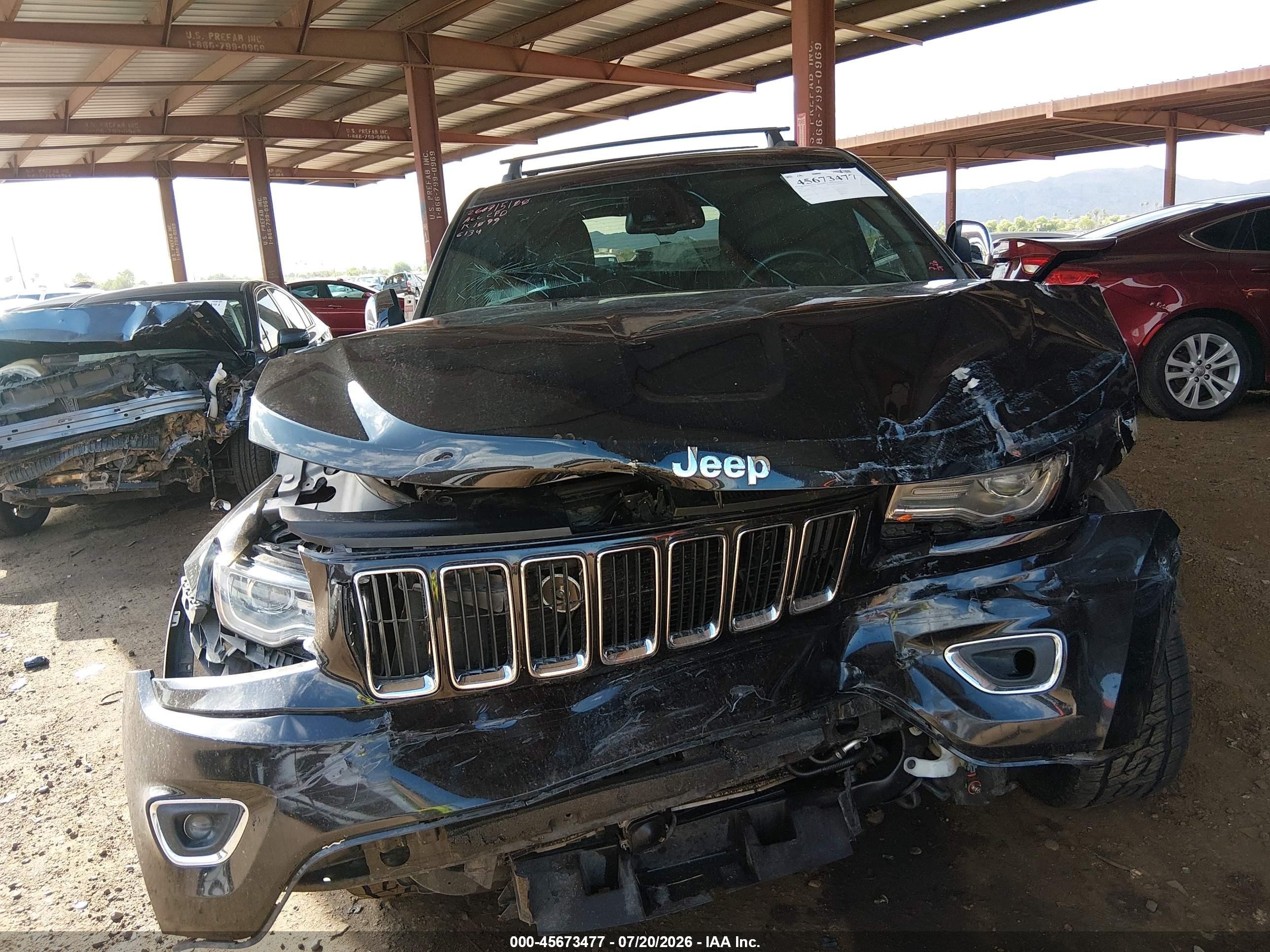 2014 Jeep Grand Cherokee Limited Black vin: 1C4RJFBG1EC266134