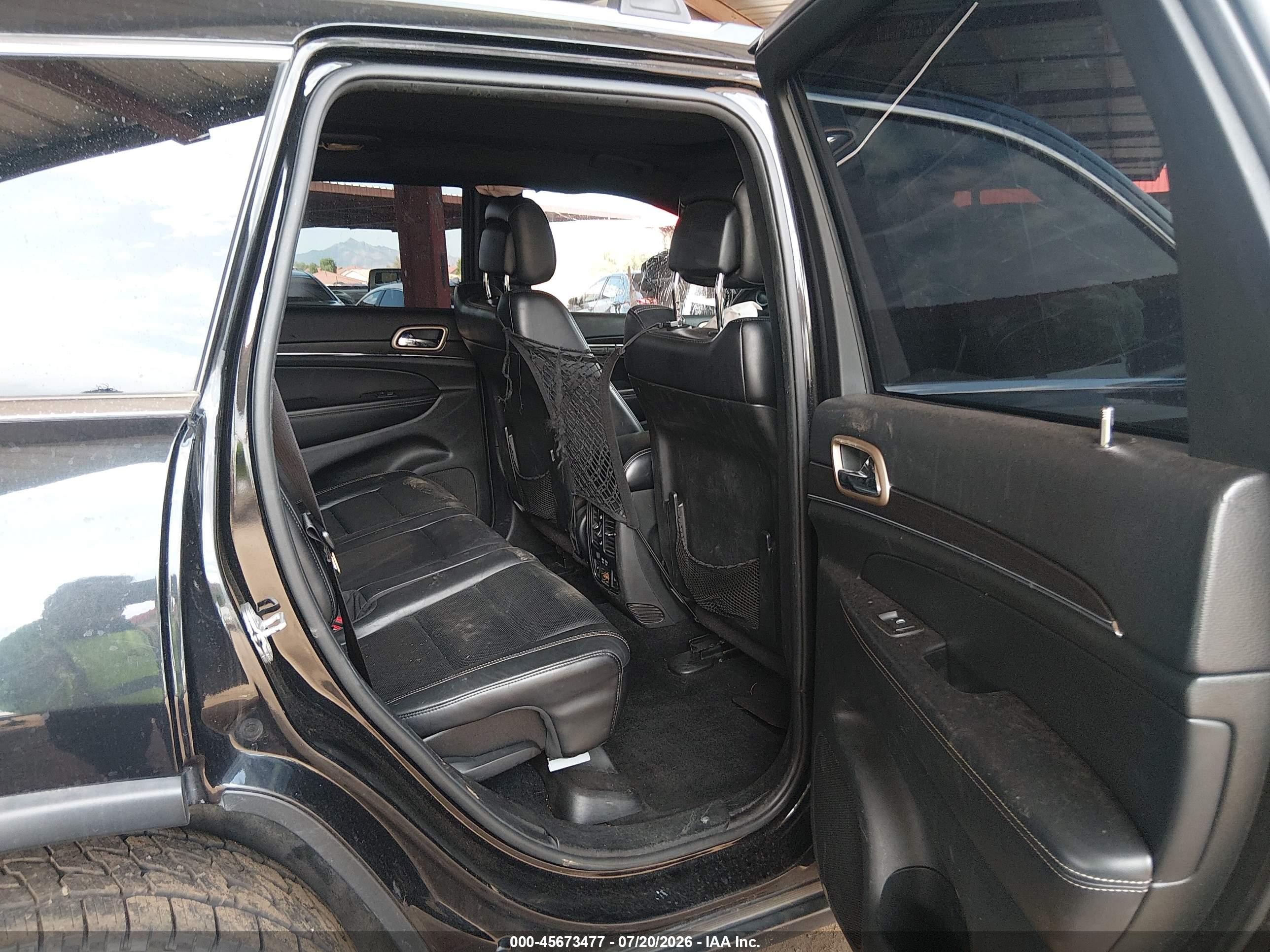 2014 Jeep Grand Cherokee Limited Black vin: 1C4RJFBG1EC266134
