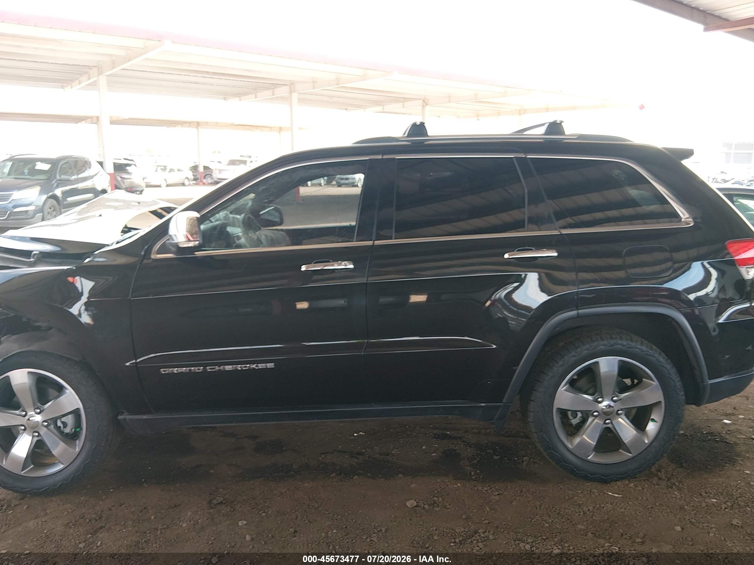 2014 Jeep Grand Cherokee Limited Black vin: 1C4RJFBG1EC266134