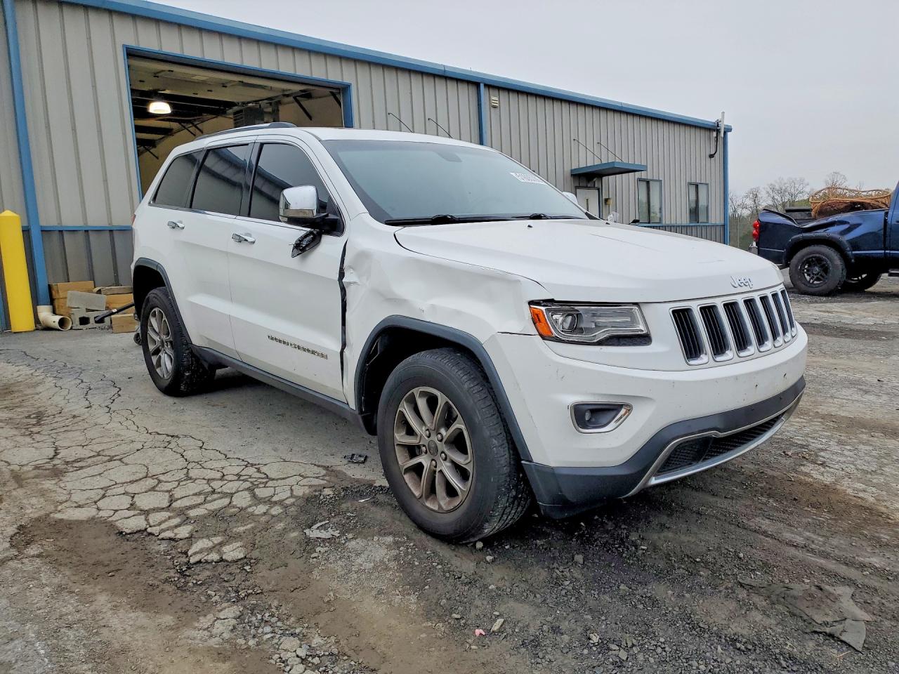 2014 Jeep Grand Cherokee Limited Белый vin: 1C4RJFBG1EC325375