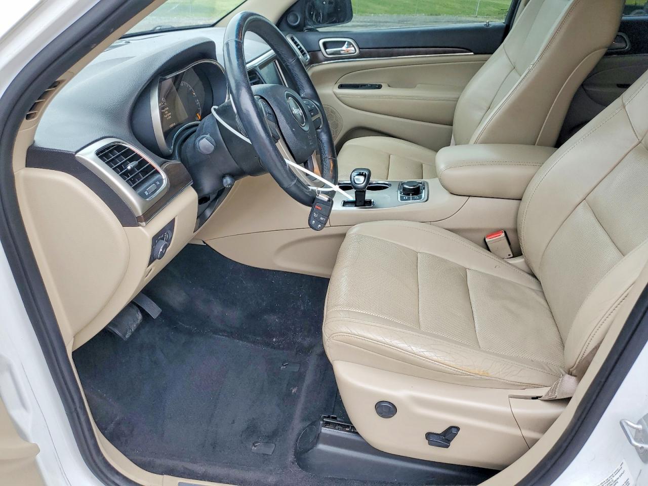 2014 Jeep Grand Cherokee Limited Белый vin: 1C4RJFBG1EC325375