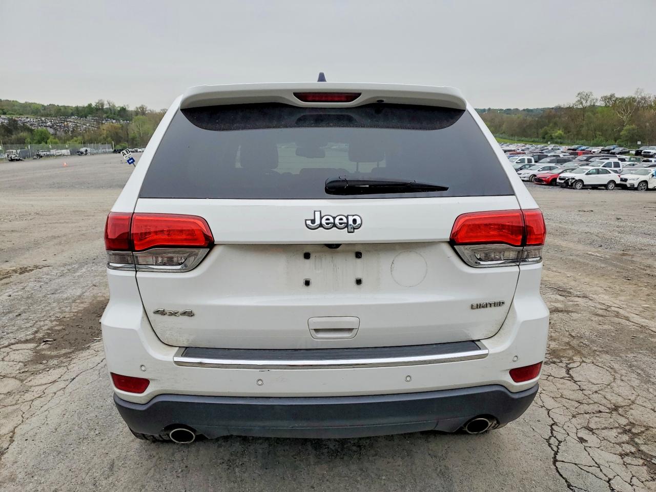 2014 Jeep Grand Cherokee Limited Белый vin: 1C4RJFBG1EC325375