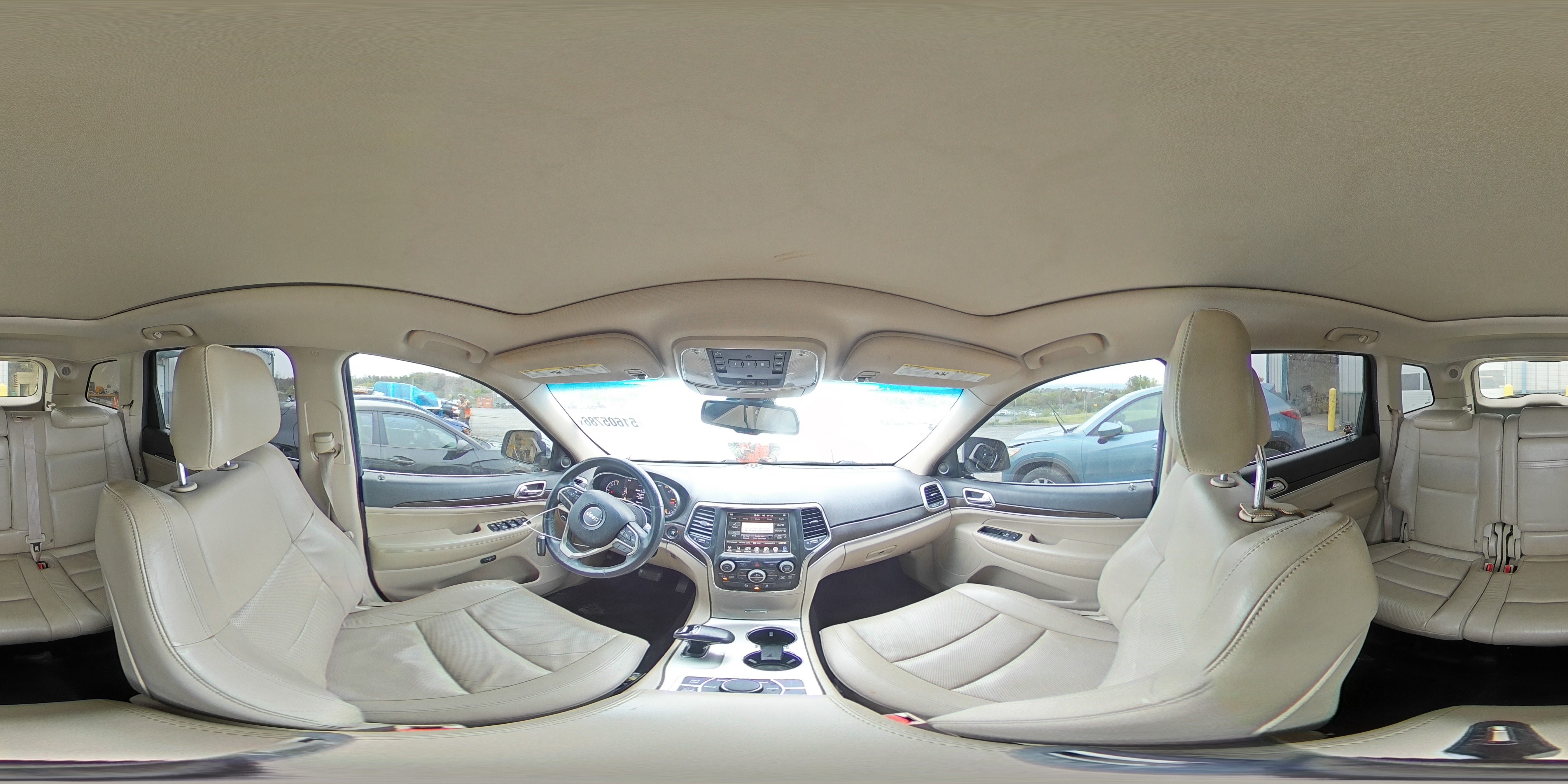 2014 Jeep Grand Cherokee Limited Белый vin: 1C4RJFBG1EC325375
