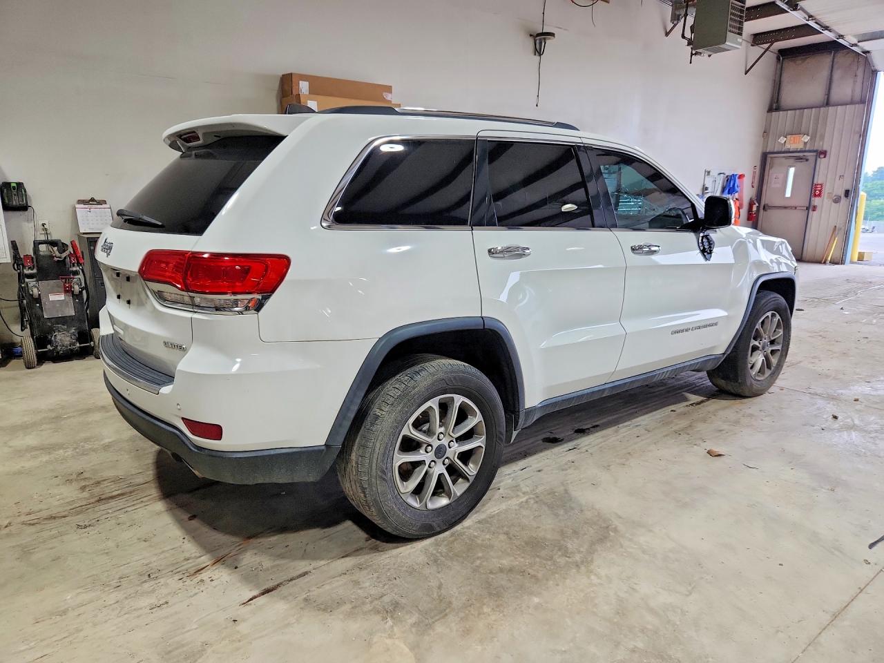 2014 Jeep Grand Cherokee Limited Белый vin: 1C4RJFBG1EC325375