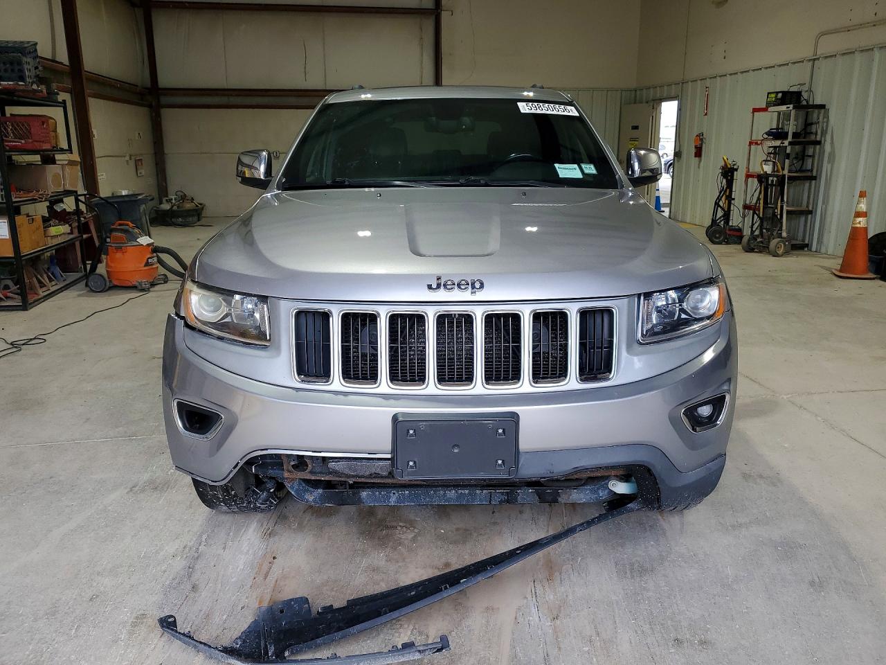 2014 Jeep Grand Cherokee Limited Silver vin: 1C4RJFBG1EC339468