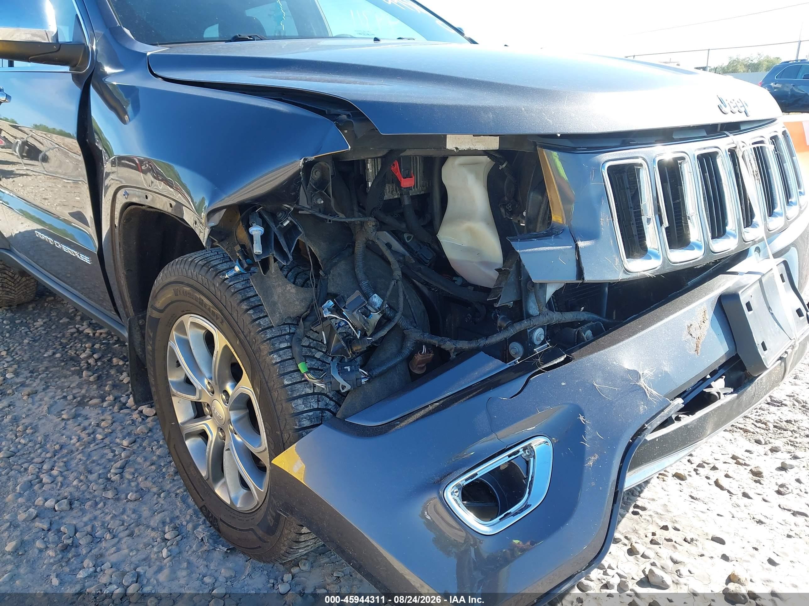 2014 Jeep Grand Cherokee Limited Gray vin: 1C4RJFBG1EC339860