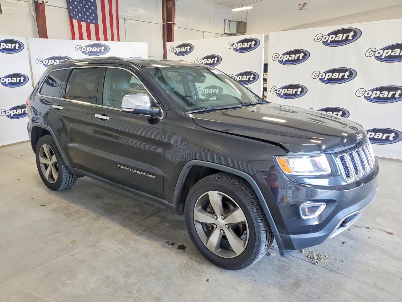 2014 Jeep Grand Cherokee Limited Black vin: 1C4RJFBG1EC377122