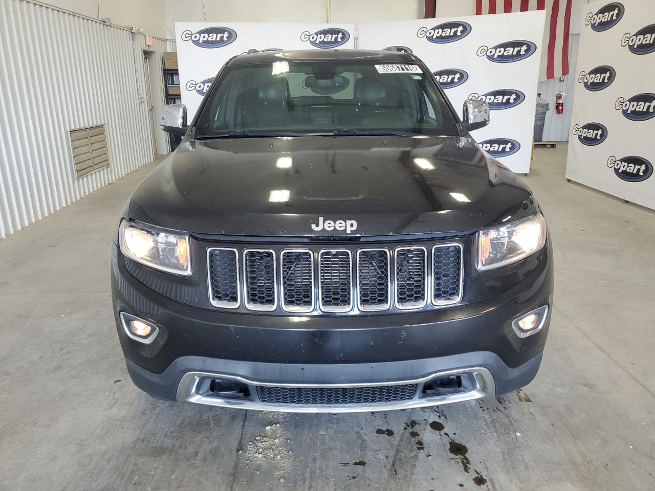 2014 Jeep Grand Cherokee Limited Black vin: 1C4RJFBG1EC377122 Damage: Left Head Lamp, Faded, Repair Required