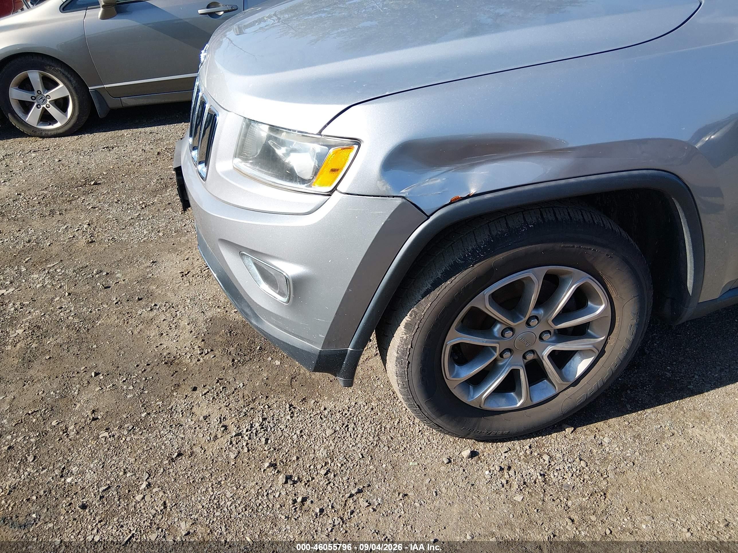 2014 Jeep Grand Cherokee Limited Серый vin: 1C4RJFBG1EC408417