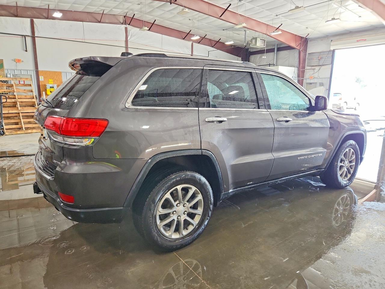 2014 Jeep Grand Cherokee Limited Gray vin: 1C4RJFBG1EC447329