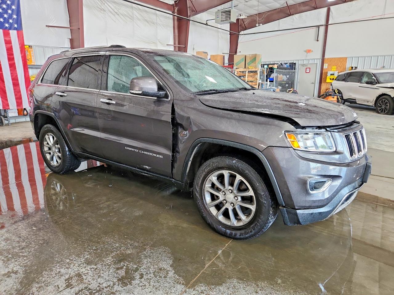 2014 Jeep Grand Cherokee Limited Gray vin: 1C4RJFBG1EC447329
