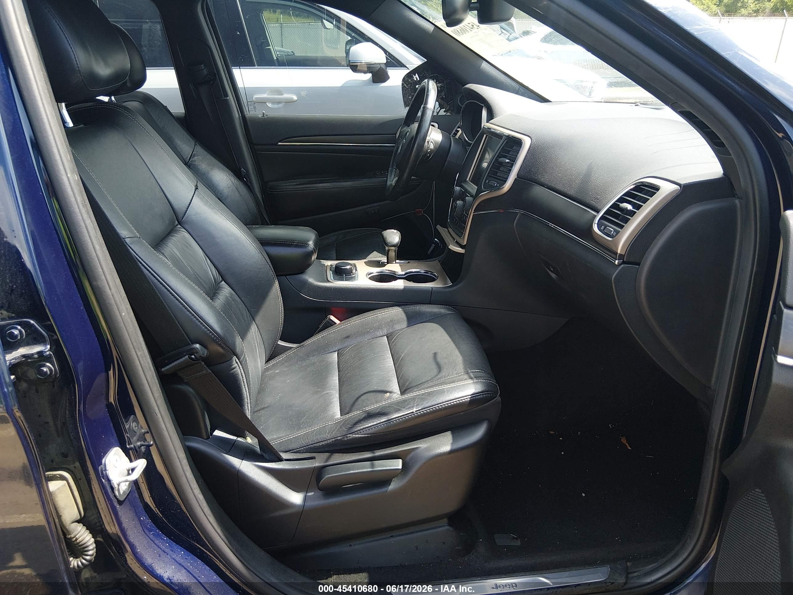 2014 Jeep Grand Cherokee Limited Blue vin: 1C4RJFBG1EC534485
