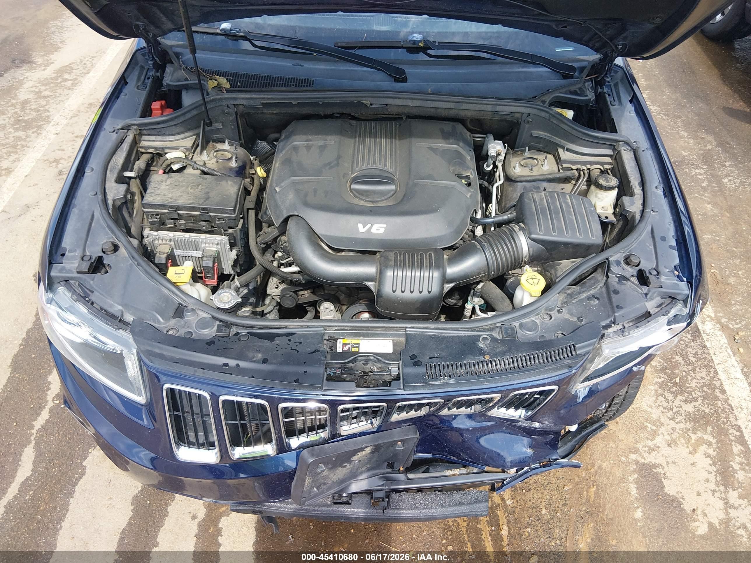 2014 Jeep Grand Cherokee Limited Blue vin: 1C4RJFBG1EC534485