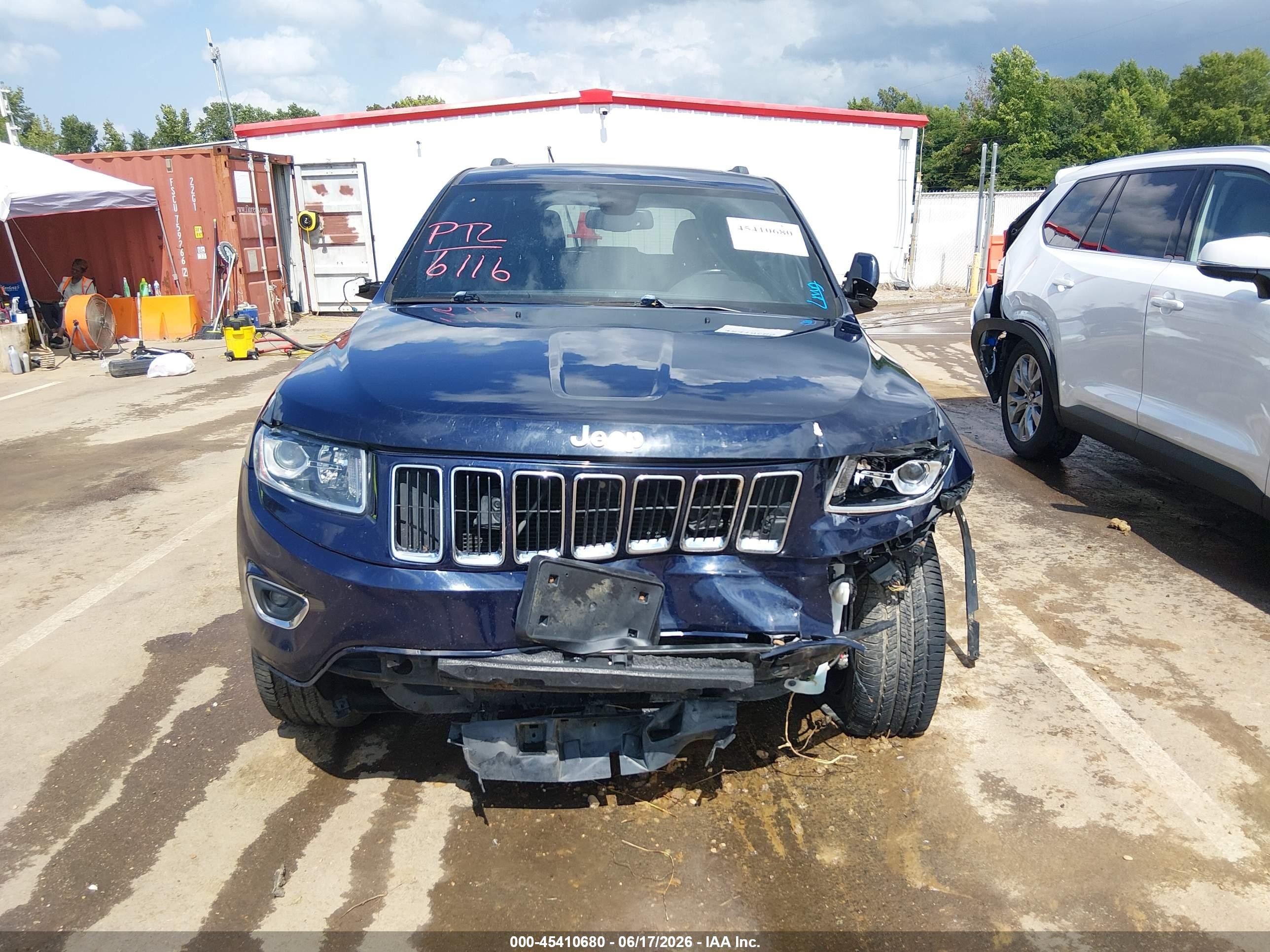 2014 Jeep Grand Cherokee Limited Blue vin: 1C4RJFBG1EC534485