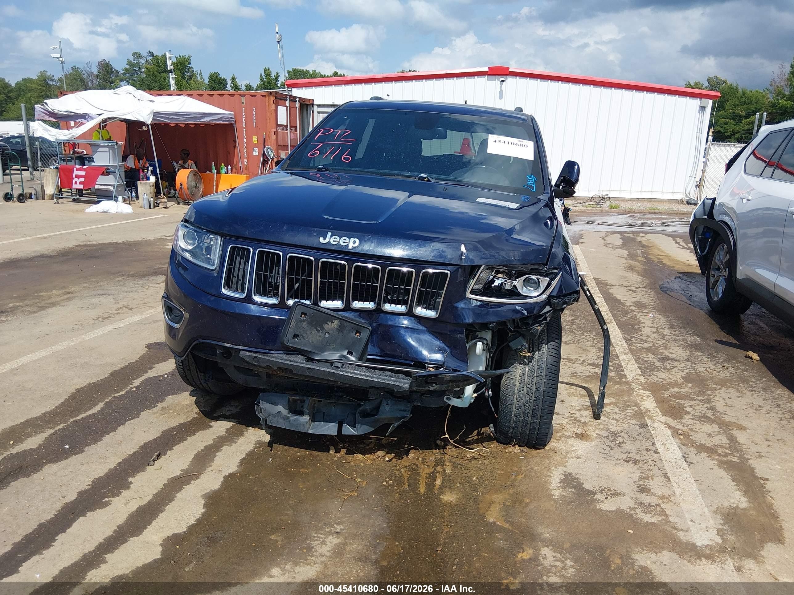 2014 Jeep Grand Cherokee Limited Blue vin: 1C4RJFBG1EC534485