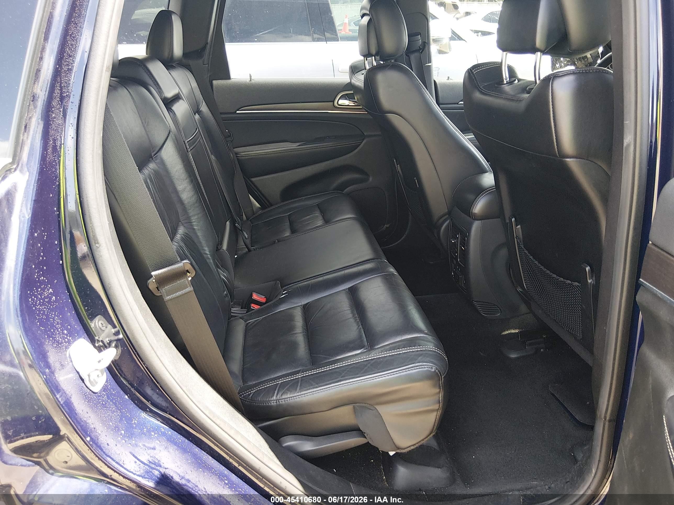 2014 Jeep Grand Cherokee Limited Blue vin: 1C4RJFBG1EC534485