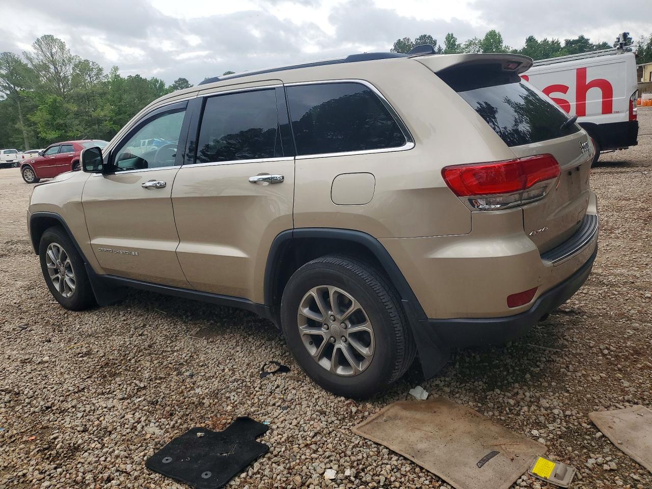 2014 Jeep Grand Cherokee Limited Beige vin: 1C4RJFBG1EC535278