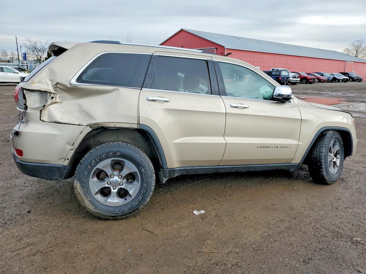 2014 Jeep Grand Cherokee Limited Желто-коричневый vin: 1C4RJFBG1EC545471