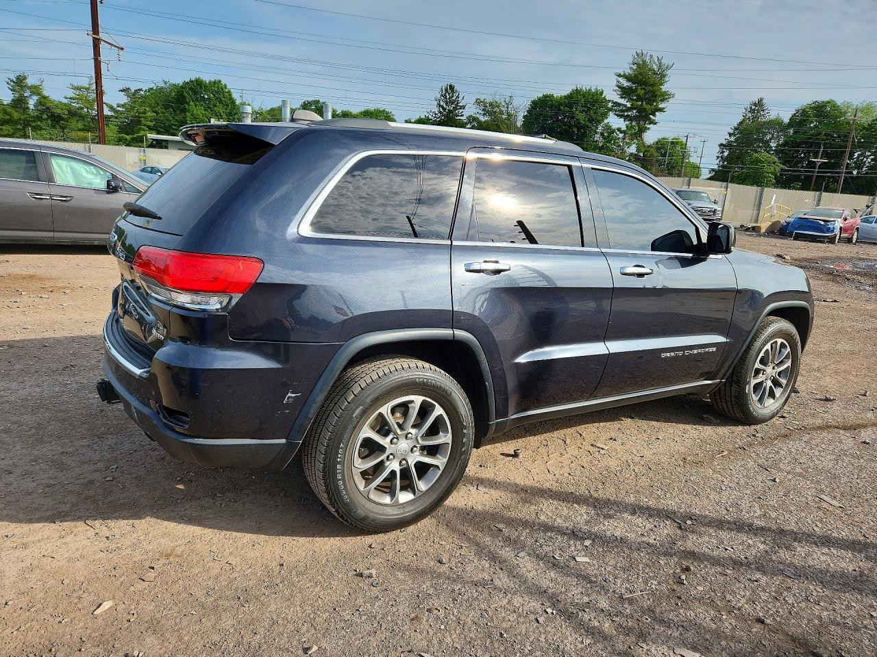 2014 Jeep Grand Cherokee Limited Серый vin: 1C4RJFBG1EC546216