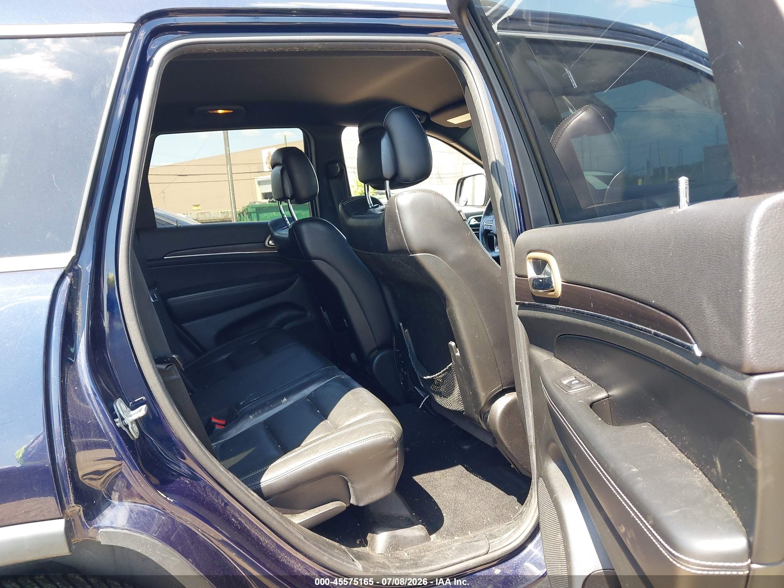 2014 Jeep Grand Cherokee Limited Синий vin: 1C4RJFBG1EC549584
