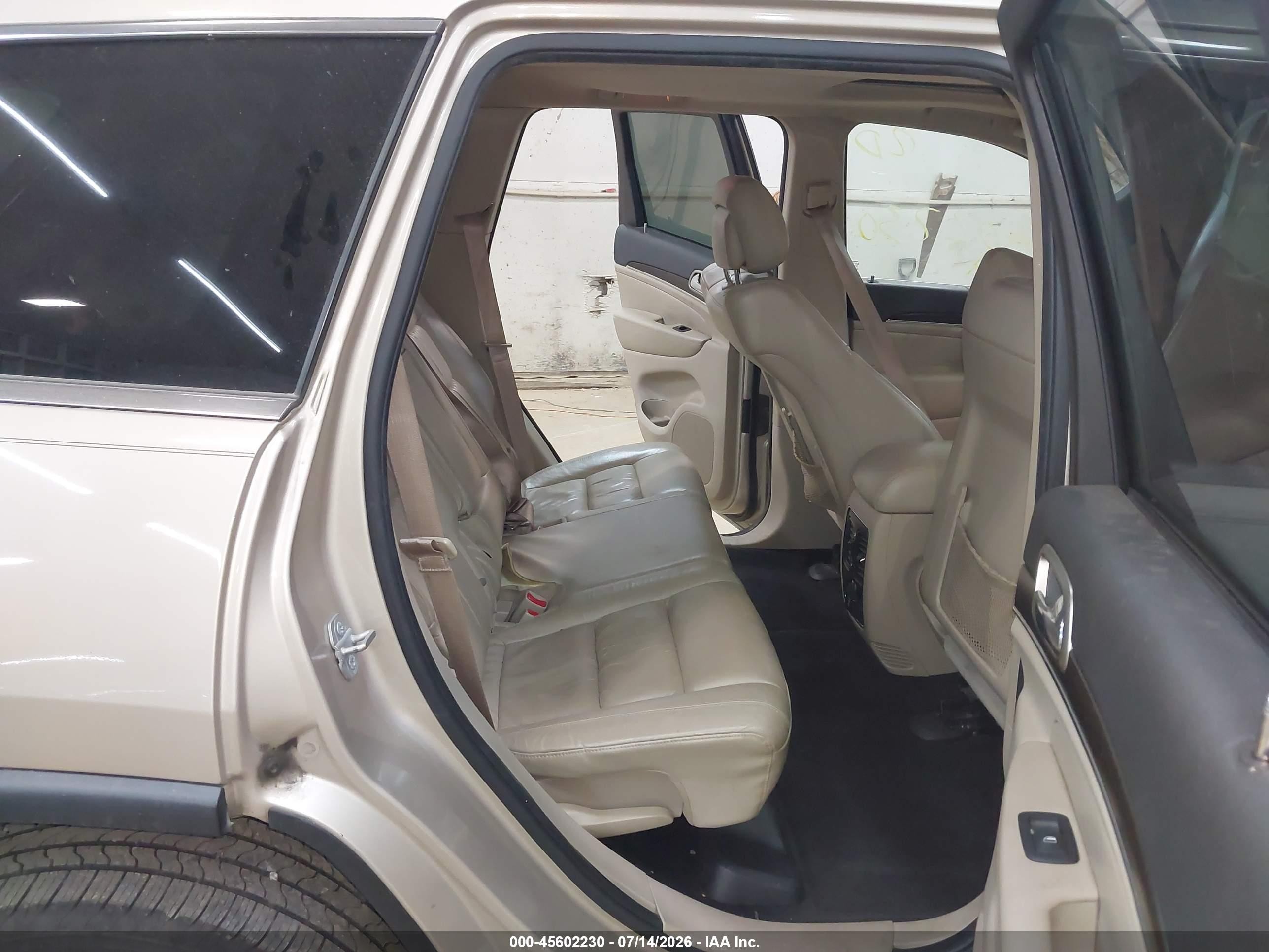2014 Jeep Grand Cherokee Limited Gold vin: 1C4RJFBG1EC578387