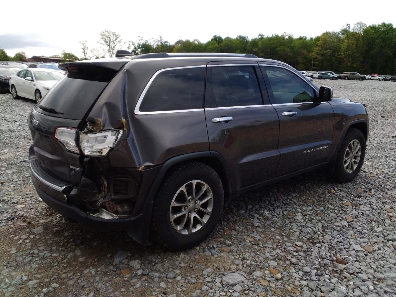 2015 Jeep Grand Cherokee Limited Charcoal vin: 1C4RJFBG1FC103243