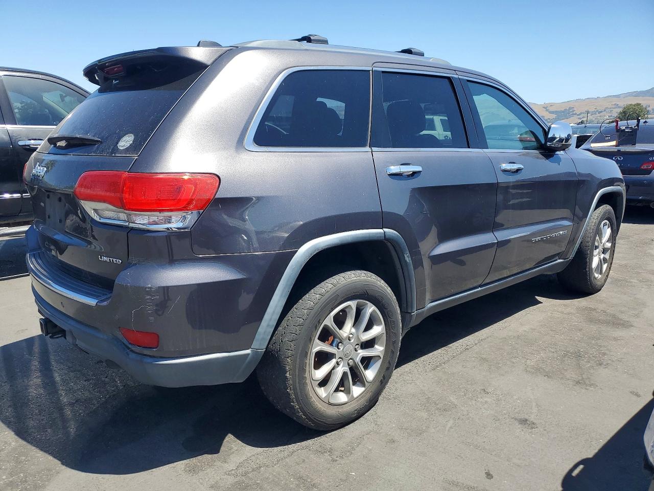 2015 Jeep Grand Cherokee Limited Угольный vin: 1C4RJFBG1FC166567