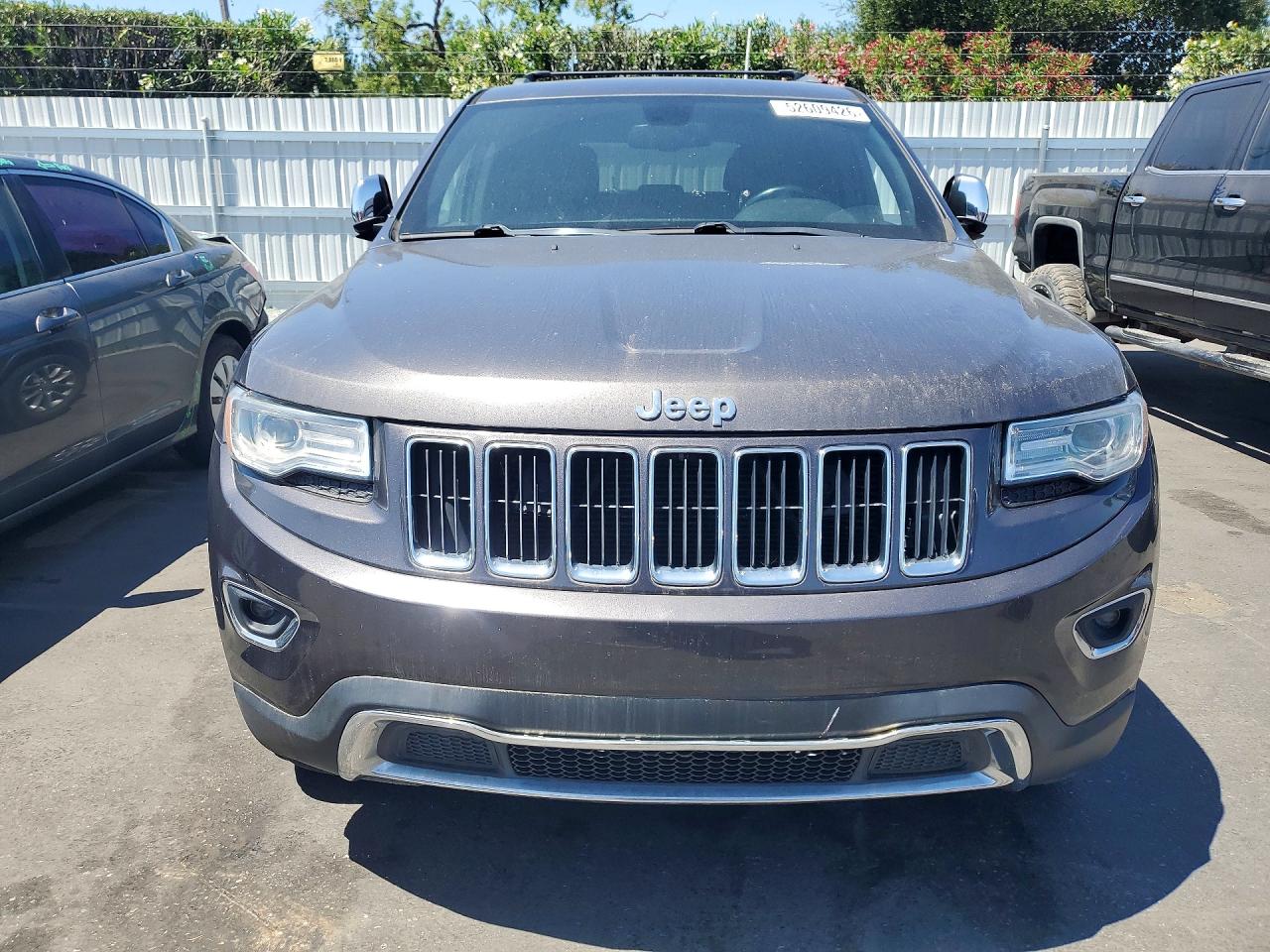 2015 Jeep Grand Cherokee Limited Угольный vin: 1C4RJFBG1FC166567