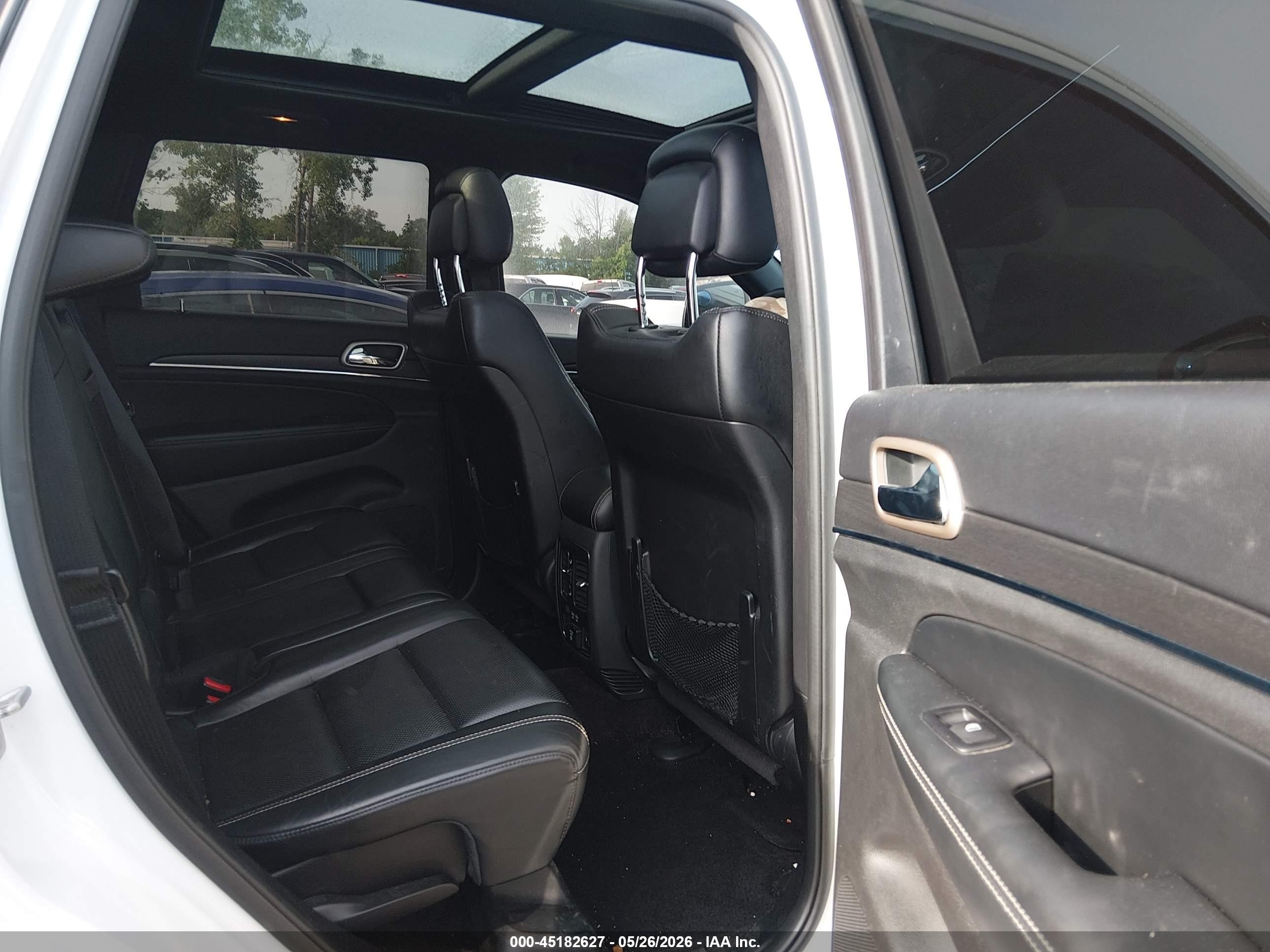 2015 Jeep Grand Cherokee Limited White vin: 1C4RJFBG1FC186124