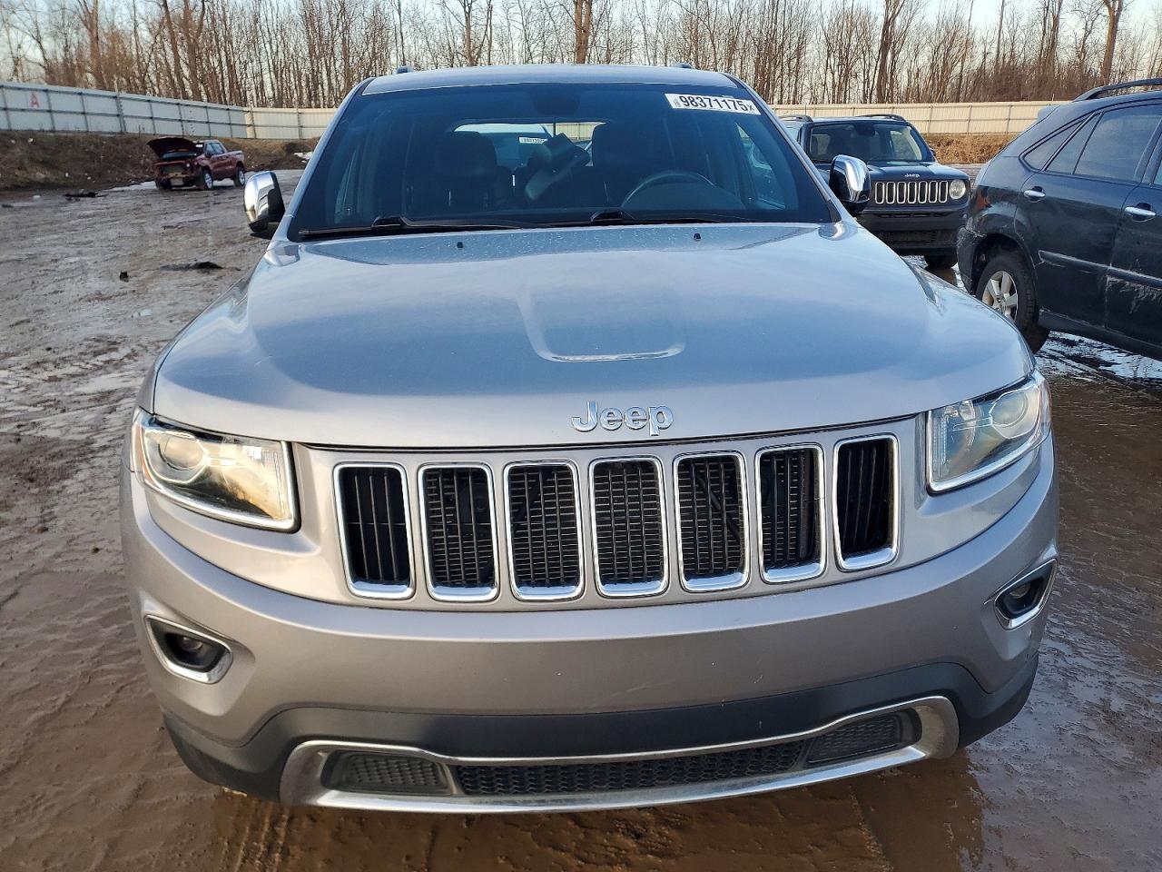 2015 Jeep Grand Cherokee Limited Silver vin: 1C4RJFBG1FC190772