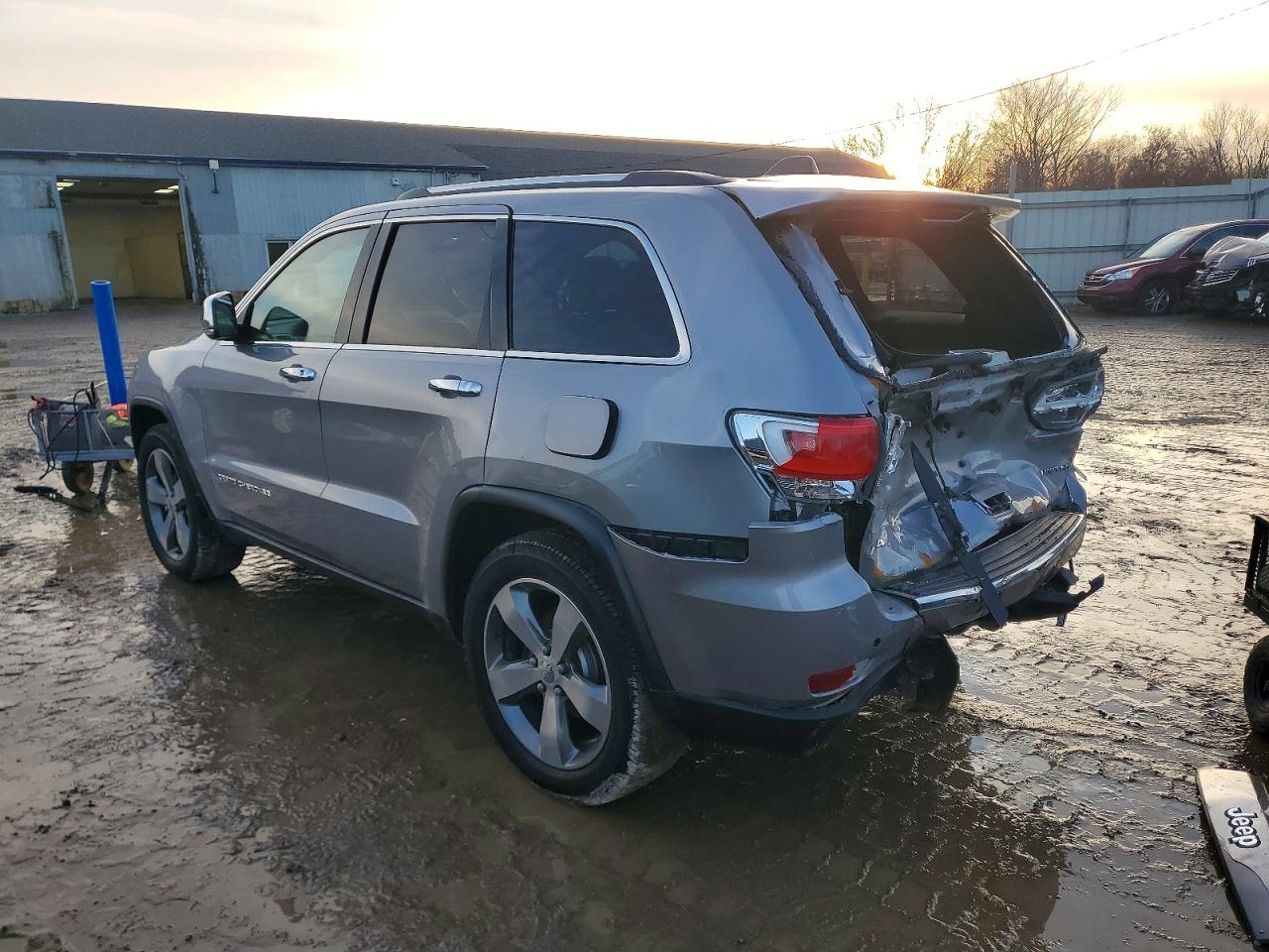 2015 Jeep Grand Cherokee Limited Silver vin: 1C4RJFBG1FC190772
