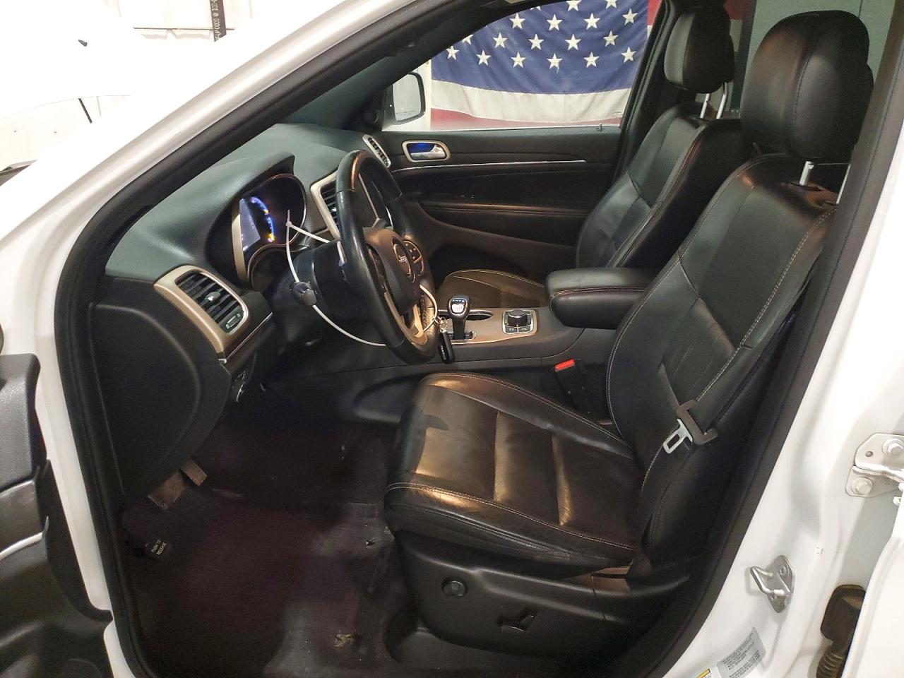 2015 Jeep Grand Cherokee Limited White vin: 1C4RJFBG1FC207425