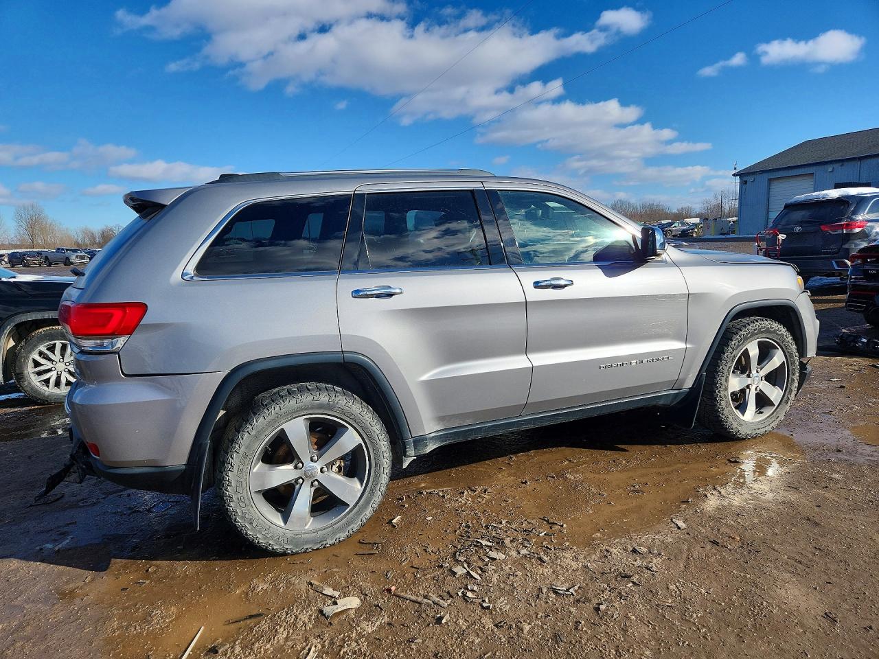 2015 Jeep Grand Cherokee Limited Silver vin: 1C4RJFBG1FC211622