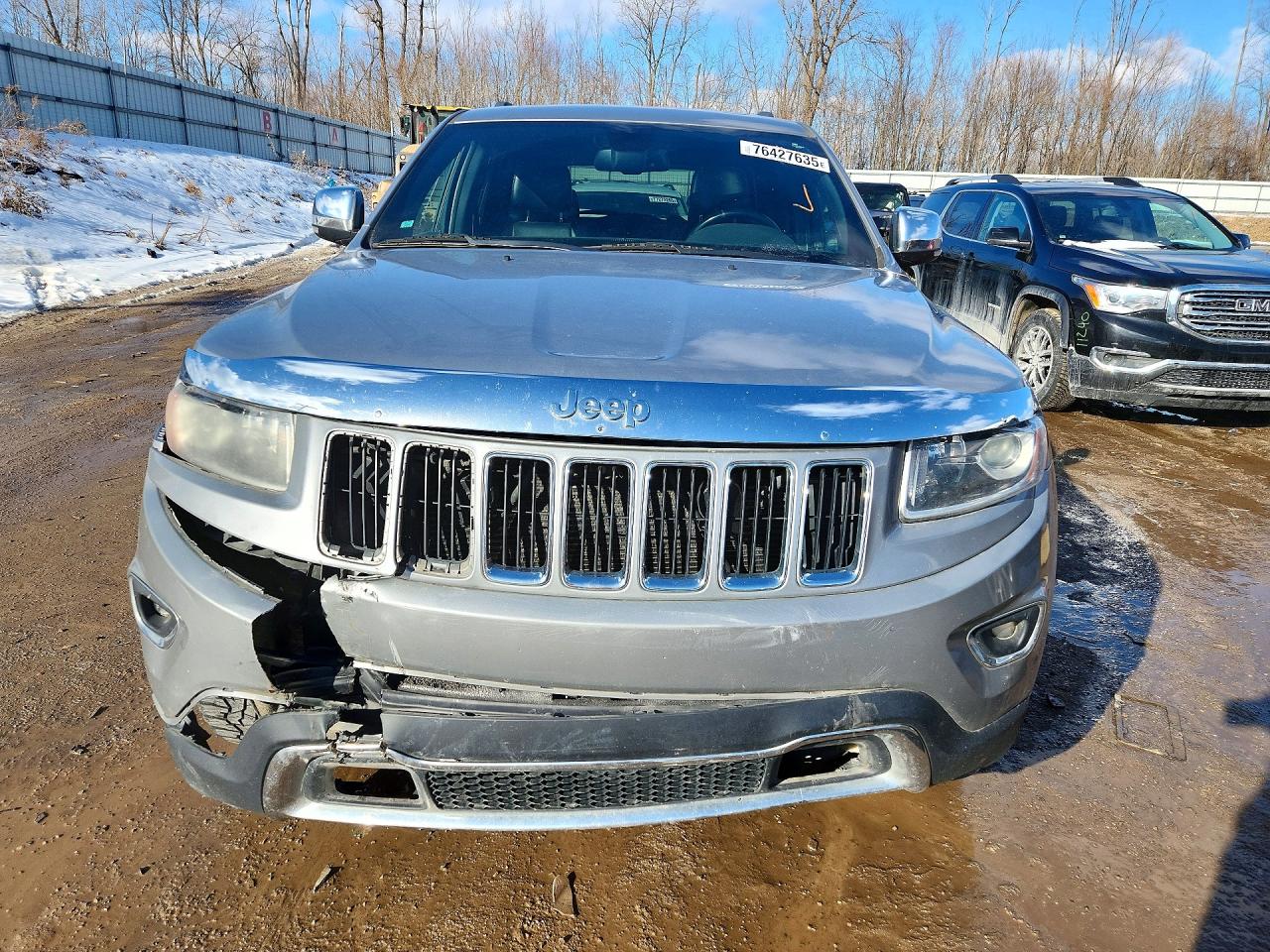 2015 Jeep Grand Cherokee Limited Silver vin: 1C4RJFBG1FC211622