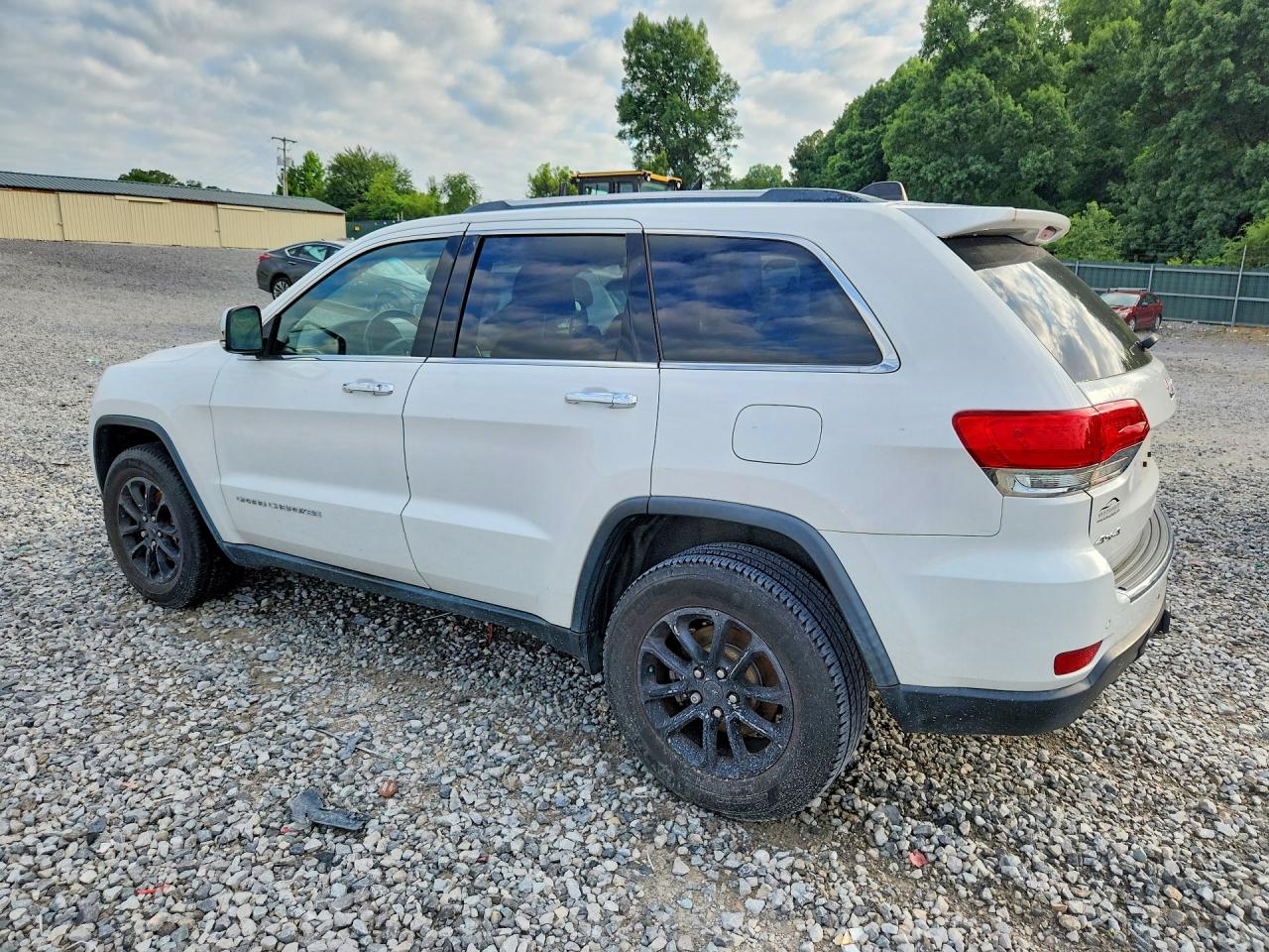 2015 Jeep Grand Cherokee Limited White vin: 1C4RJFBG1FC214066