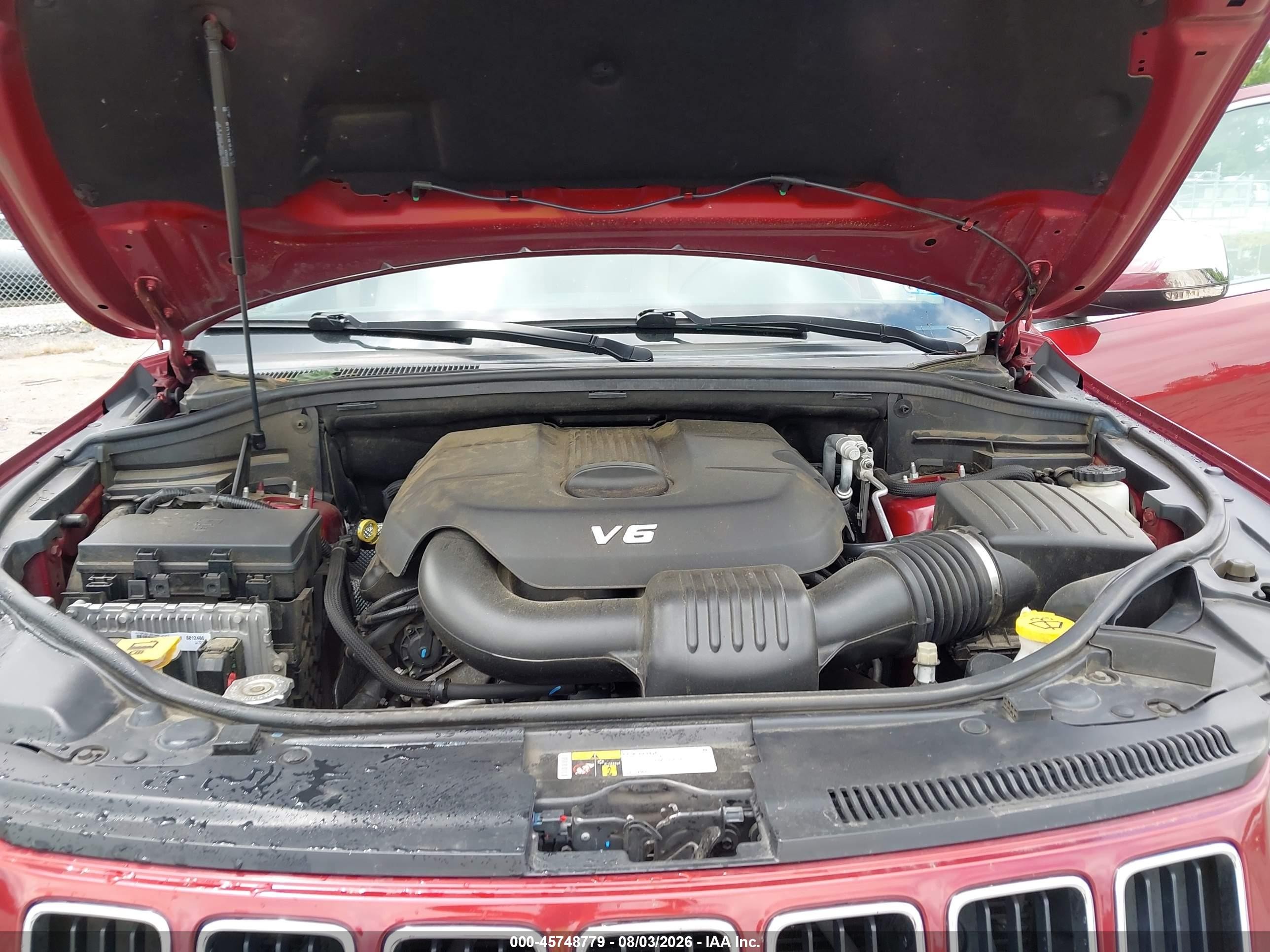 2015 Jeep Grand Cherokee Limited Red vin: 1C4RJFBG1FC226539