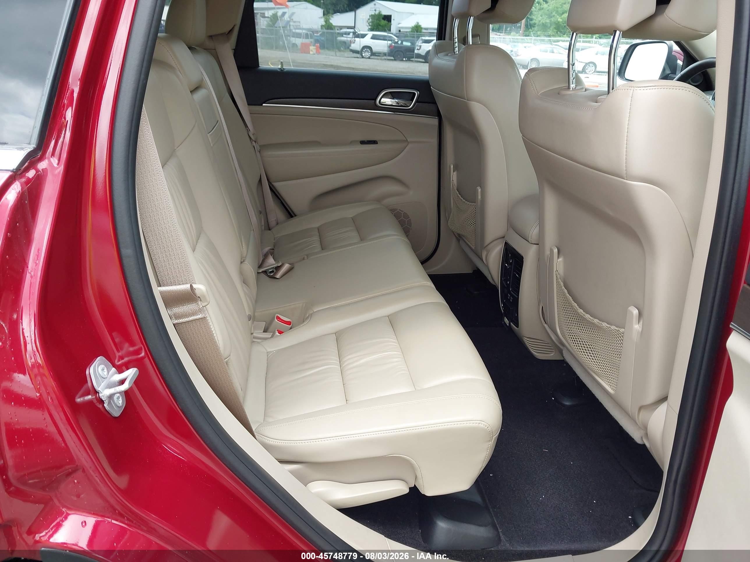 2015 Jeep Grand Cherokee Limited Red vin: 1C4RJFBG1FC226539