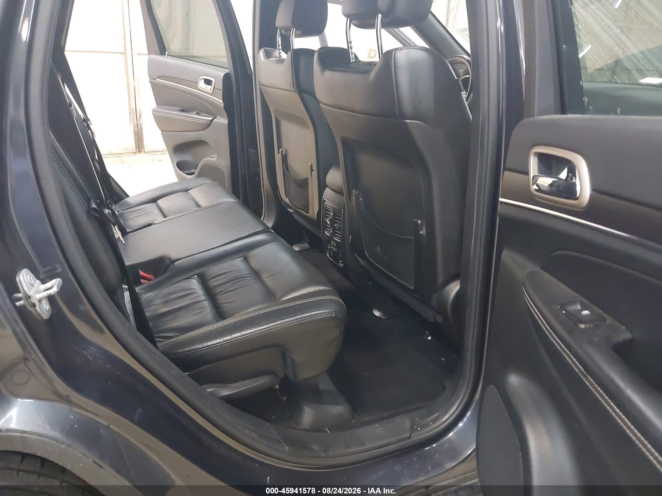 2015 Jeep Grand Cherokee Limited Black vin: 1C4RJFBG1FC611843