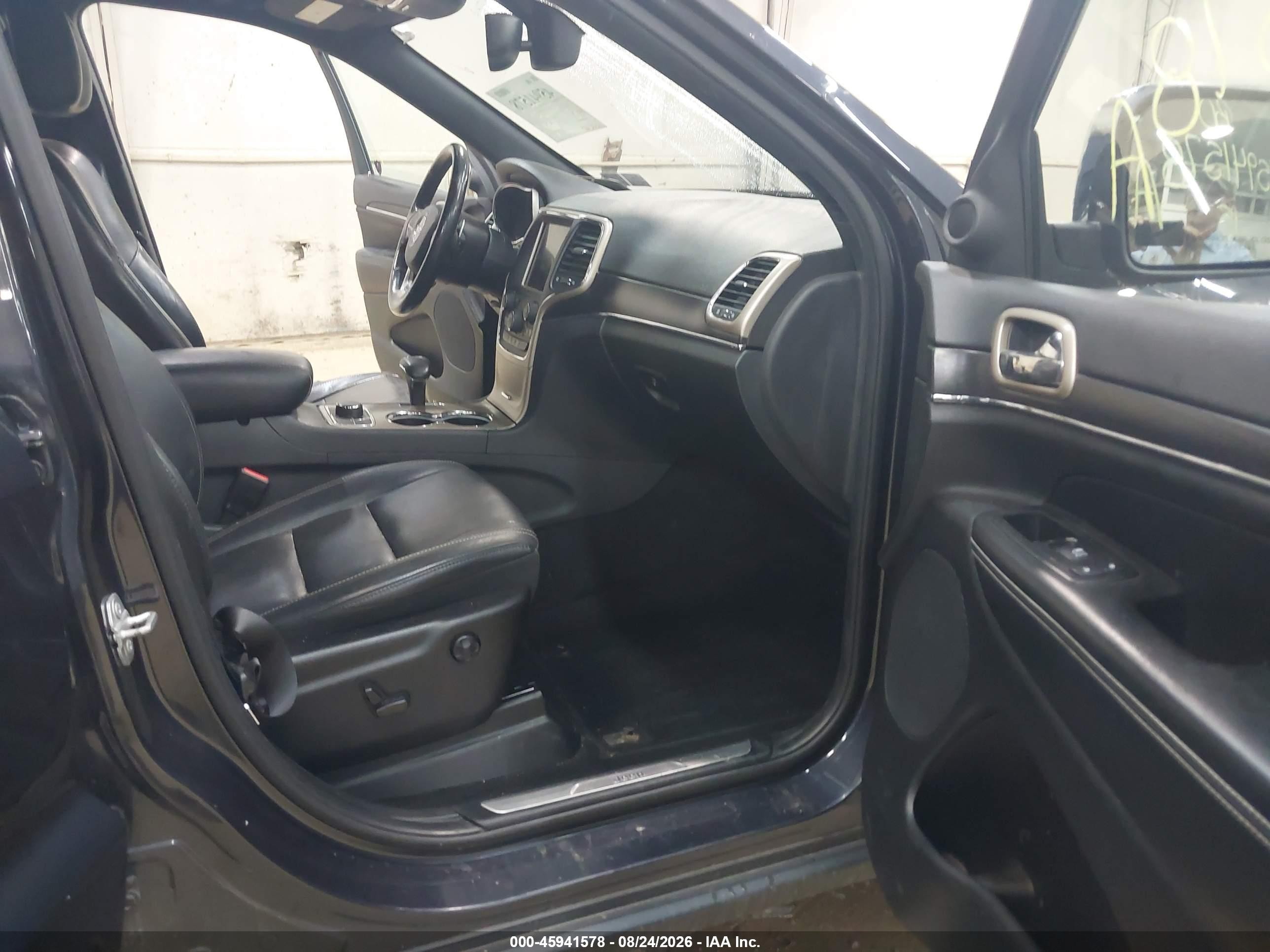 2015 Jeep Grand Cherokee Limited Black vin: 1C4RJFBG1FC611843