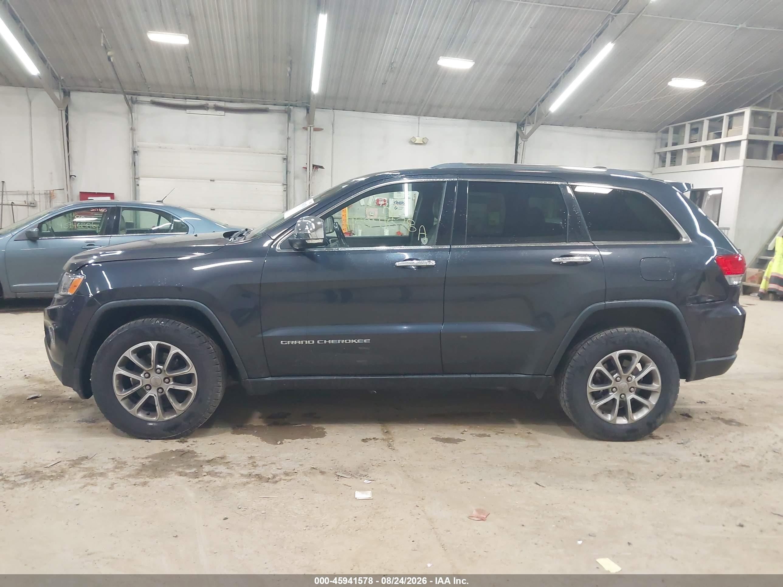 2015 Jeep Grand Cherokee Limited Black vin: 1C4RJFBG1FC611843