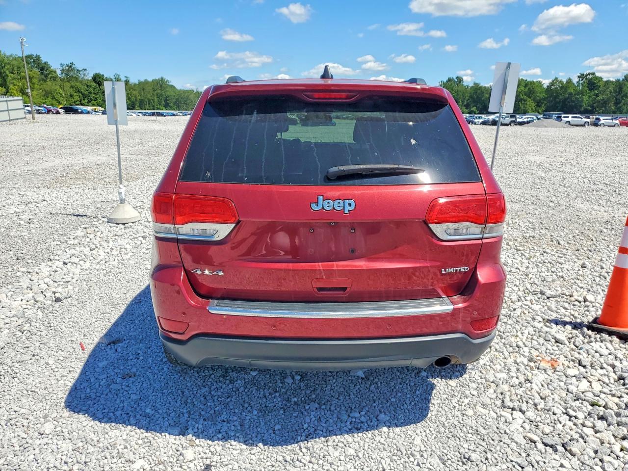 2015 Jeep Grand Cherokee Limited Red vin: 1C4RJFBG1FC631381