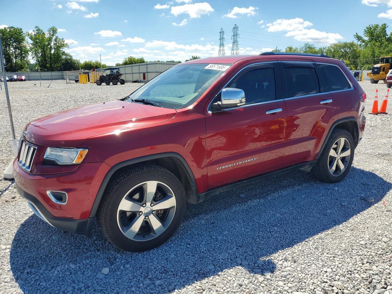 2015 Jeep Grand Cherokee Limited Red vin: 1C4RJFBG1FC631381