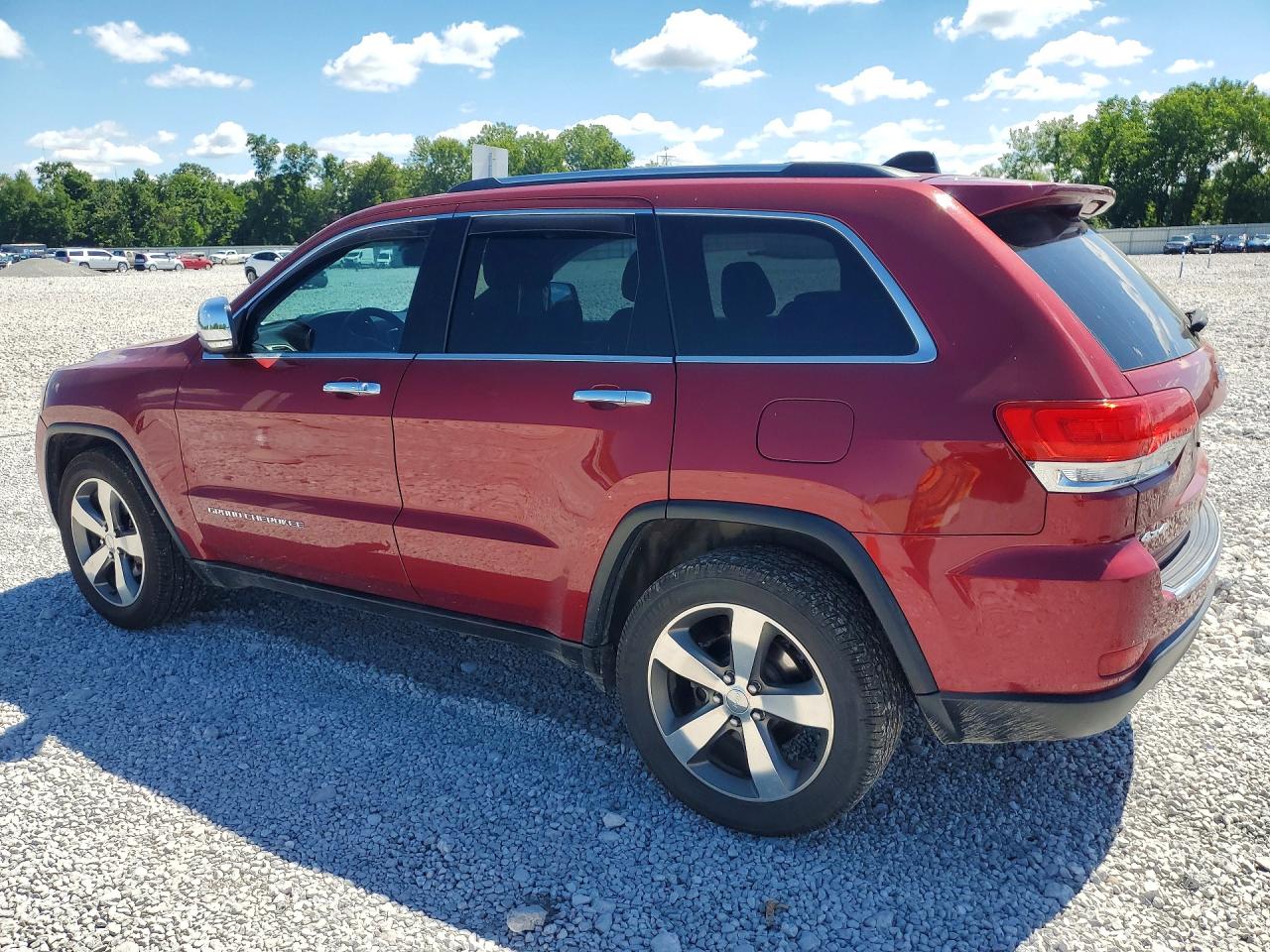 2015 Jeep Grand Cherokee Limited Red vin: 1C4RJFBG1FC631381