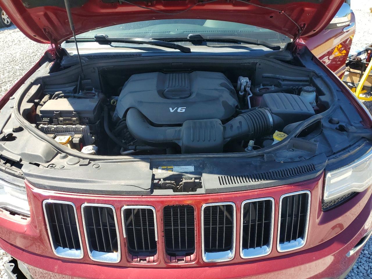 2015 Jeep Grand Cherokee Limited Red vin: 1C4RJFBG1FC631381