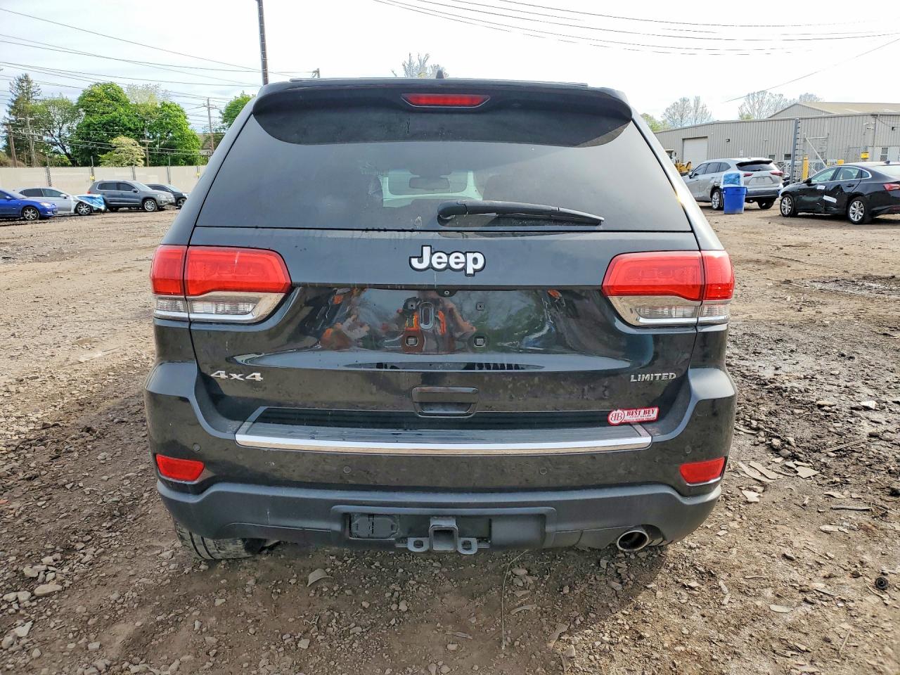 2015 Jeep Grand Cherokee Limited Черный vin: 1C4RJFBG1FC637603