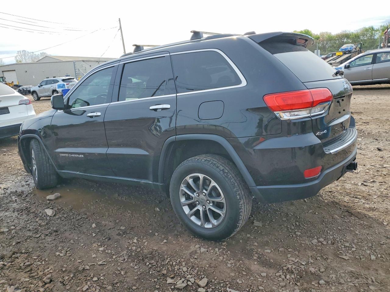 2015 Jeep Grand Cherokee Limited Черный vin: 1C4RJFBG1FC637603