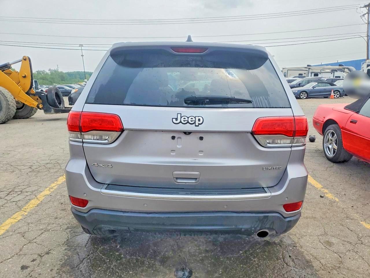 2015 Jeep Grand Cherokee Limited Silver vin: 1C4RJFBG1FC682430
